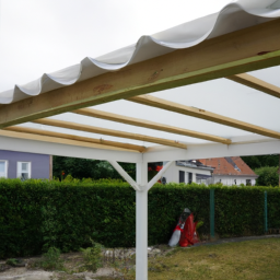 Installation de pergola en PVC Raismes